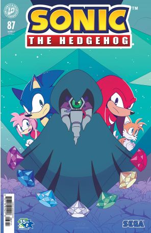 Sonic the Hedgehog (IDW) 87A published by IDW with cover art by Iasmin Ata