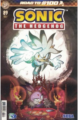 Sonic the Hedgehog (IDW) 89A published by IDW with cover art by Miles Arq