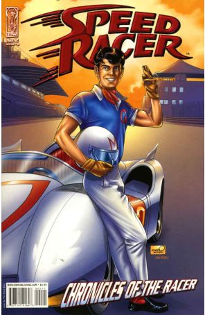 Speed Racer (IDW) 2B published by IDW with cover art by Sharp Brothers