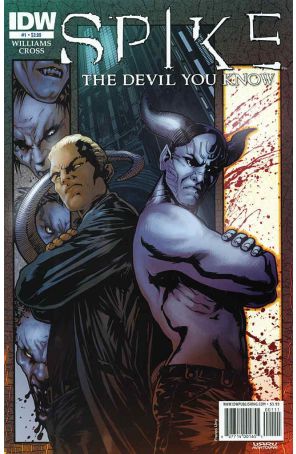 Spike: The Devil You Know 1 published by IDW with cover art by Franco Urru