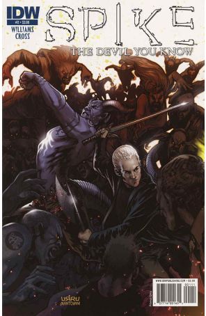 Spike: The Devil You Know 2 published by IDW with cover art by Franco Urru