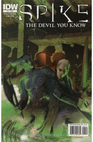 Spike: The Devil You Know 4 published by IDW with cover art by Franco Urru