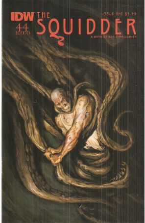 The Squidder 1A published by IDW with cover art by Shane Pierce