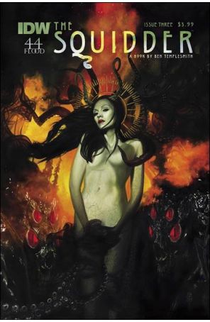 The Squidder 3A published by IDW with cover art by David Stoupakis