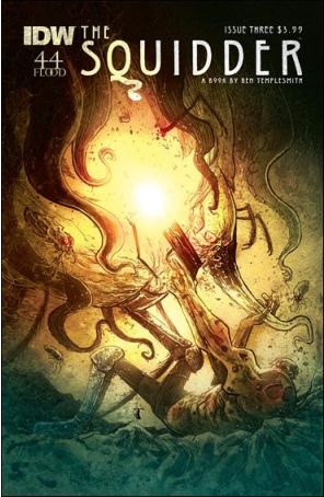The Squidder 3 published by IDW with cover art by Ben Templesmith