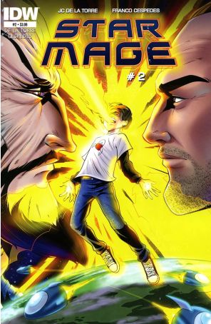Star Mage 2 published by IDW with cover art by Franco Cespedes
