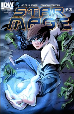 Star Mage 3 published by IDW with cover art by Franco Cespedes