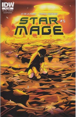 Star Mage 5 published by IDW with cover art by Franco Cespedes