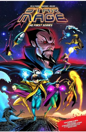Star Mage TPB 1 published by IDW with cover art by Ray Dillon