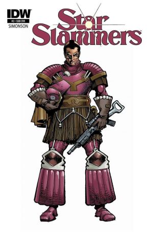 Star Slammers Remastered 3A published by IDW with cover art by Walt Simonson