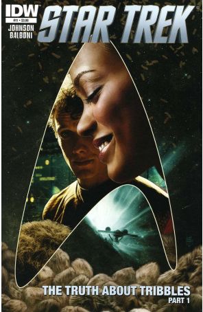 Star Trek (5th Series) 11 published by IDW with cover art by Tim Bradstreet