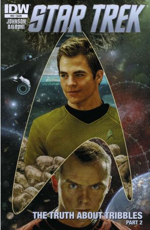 Star Trek (5th Series) 12 published by IDW with cover art by Tim Bradstreet