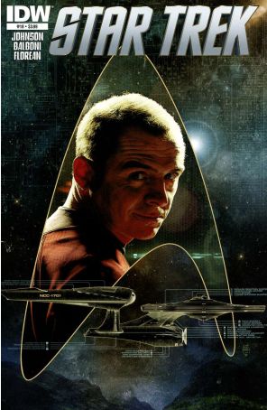 Star Trek (5th Series) 19 published by IDW with cover art by Tim Bradstreet