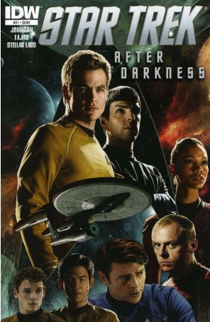 Star Trek (5th Series) 21 published by IDW with cover art by Tim Bradstreet