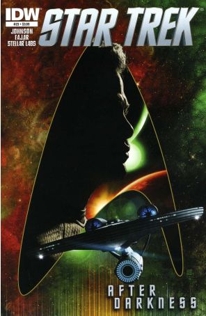 Star Trek (5th Series) 23 published by IDW with cover art by Tim Bradstreet