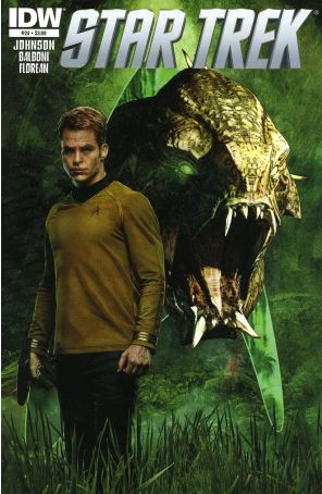 Star Trek (5th Series) 24 published by IDW with cover art by Tim Bradstreet