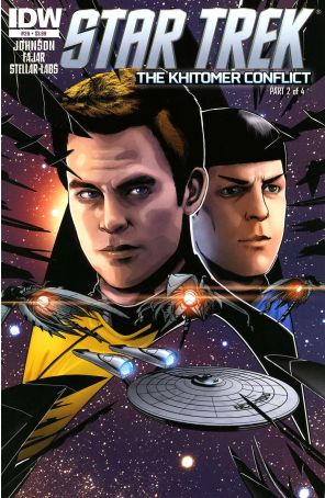 Star Trek (5th Series) 26 published by IDW with cover art by Erfan Fajar
