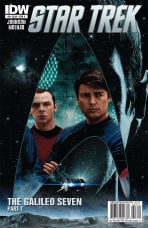 Star Trek (5th Series) 3A published by IDW with cover art by Tim Bradstreet