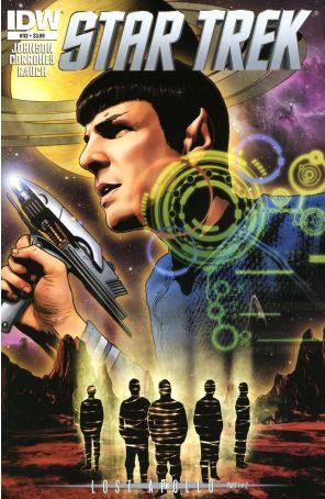 Star Trek (5th Series) 33 published by IDW with cover art by Joe Corroney