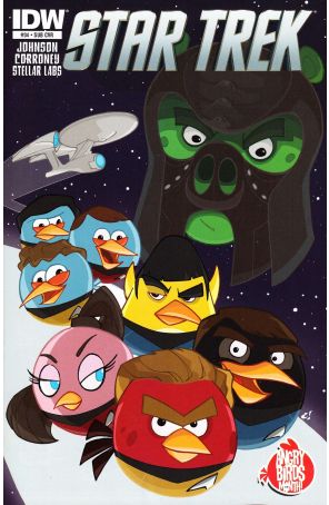 Star Trek (5th Series) 34A published by IDW with cover art by Craig Rousseau