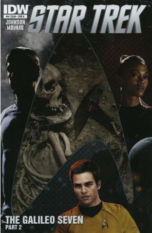 Star Trek (5th Series) 4A published by IDW with cover art by Tim Bradstreet