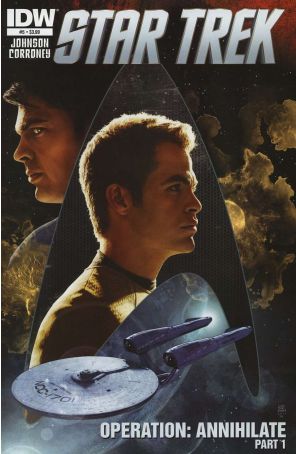 Star Trek (5th Series) 5A published by IDW with cover art by Tim Bradstreet