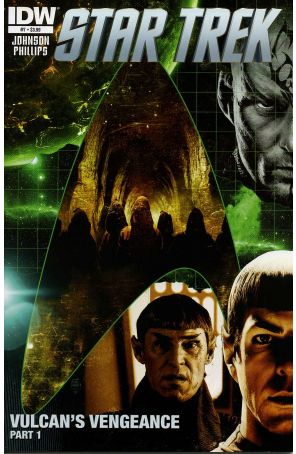Star Trek (5th Series) 7 published by IDW with cover art by Tim Bradstreet