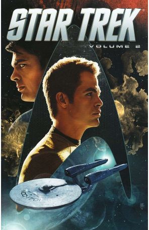 Star Trek (5th Series) TPB 2 published by IDW with cover art by Tim Bradstreet