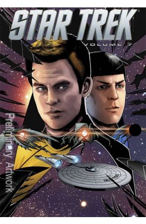 Star Trek (5th Series) TPB 7 published by IDW with cover art by Erfan Fajar