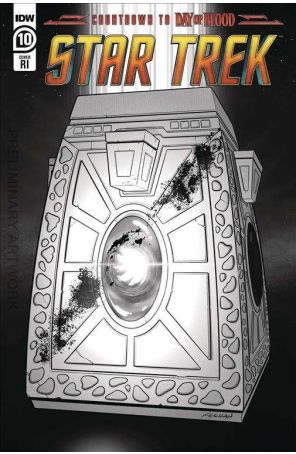 Star Trek (6th Series) 10D published by IDW with cover art by Mike Feehan