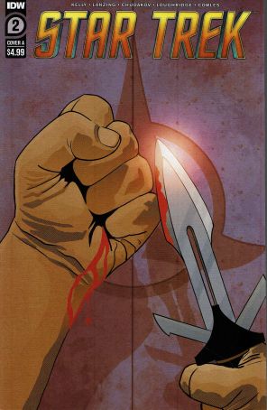 Star Trek (6th Series) 2A published by IDW with cover art by Ramon Rosanas