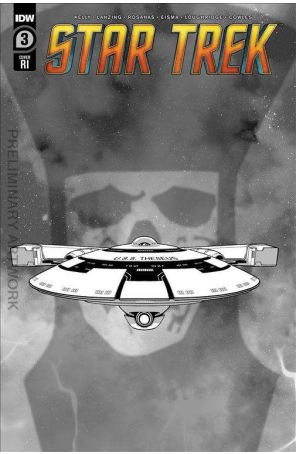 Star Trek (6th Series) 3D published by IDW with cover art by Ramon Rosanas