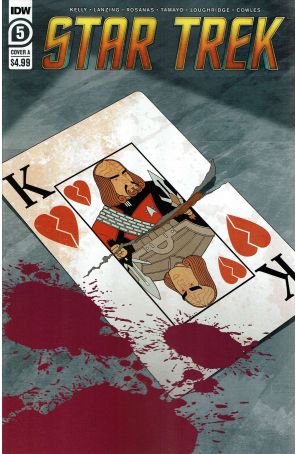 Star Trek (6th Series) 5A published by IDW with cover art by Ramon Rosanas