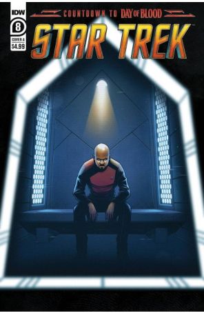 Star Trek (6th Series) 8A published by IDW with cover art by Mike Feehan