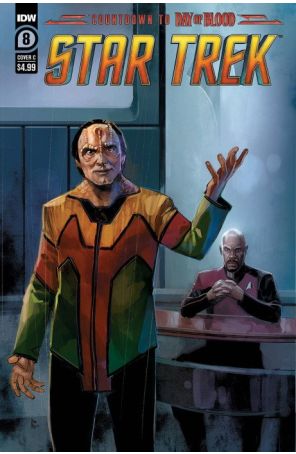 Star Trek (6th Series) 8C published by IDW with cover art by Rod Reis