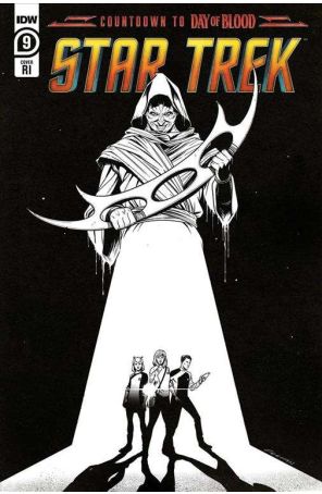 Star Trek (6th Series) 9D published by IDW with cover art by Ramon Rosanas