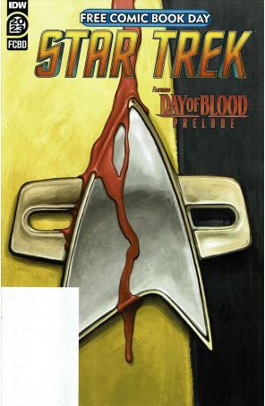 Star Trek (6th Series) FCBD 2023 published by IDW with cover art by Malachi Ward