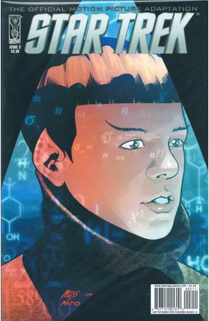 Star Trek Movie Adaptation 2A published by IDW with cover art by David Messina