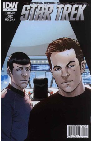 Star Trek Movie Adaptation 6 published by IDW with cover art by David Messina