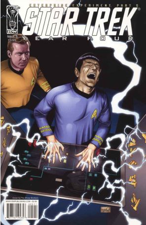 Star Trek Year Four: Enterprise Experiment 5 published by IDW with cover art by Joe Sharp and Rob Sharp