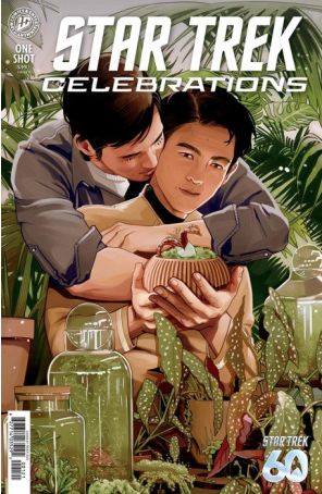 Star Trek: Celebrations 2026B published by IDW with cover art by Noah Dao