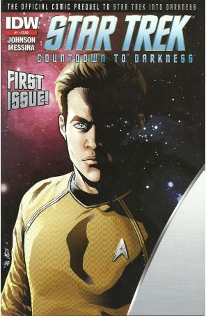 Star Trek: Countdown to Darkness 1 (2nd) published by IDW with cover art by David Messina