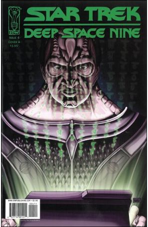 Star Trek: Deep Space Nine: Fool's Gold 4A published by IDW with cover art by Sharp Brothers