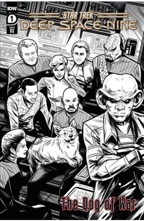 Star Trek: Deep Space Nine: The Dog of War 1D published by IDW with cover art by Angel Hernandez