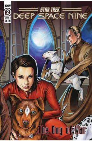 Star Trek: Deep Space Nine: The Dog of War 2C published by IDW with cover art by Andy Price