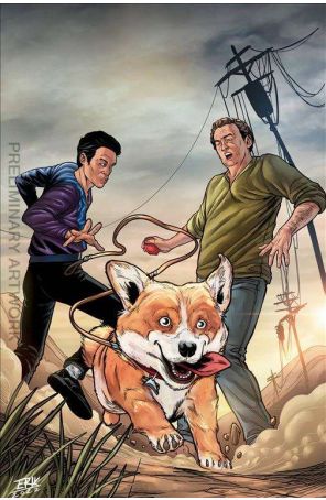 Star Trek: Deep Space Nine: The Dog of War 2F published by IDW with cover art by Erik Tamayo