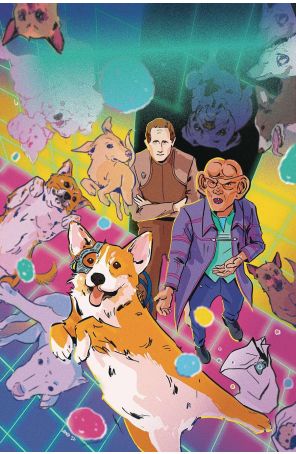 Star Trek: Deep Space Nine: The Dog of War 3F published by IDW with cover art by Liana Kangas