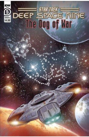 Star Trek: Deep Space Nine: The Dog of War 5A published by IDW with cover art by Angel Hernandez