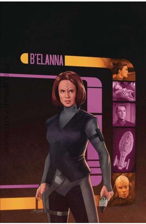 Star Trek: Defiant 3F published by IDW with cover art by Jake Bartok