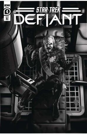 Star Trek: Defiant 4D published by IDW with cover art by Angel Unzueta